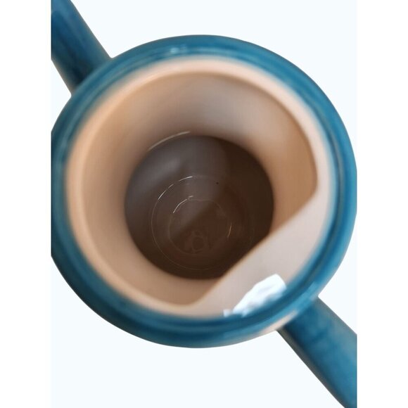 Heartfelt Kitchen Creations Hand-Painted Rooster Ceramic Teapot 7" Tall Youngs I - Picture 9 of 12